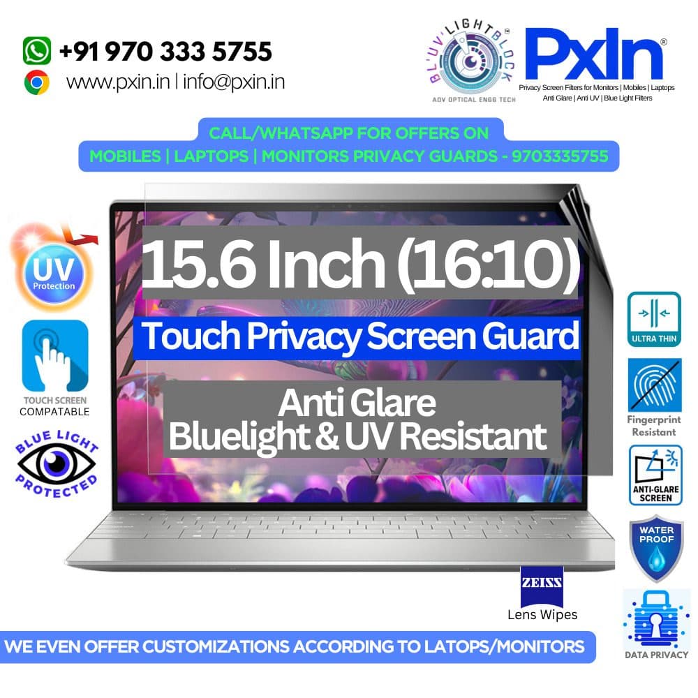 15.6 Inch 16:10 Touch Privacy Screen Protector