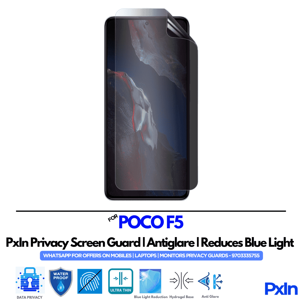 POCO F5 Privacy Screen Guard