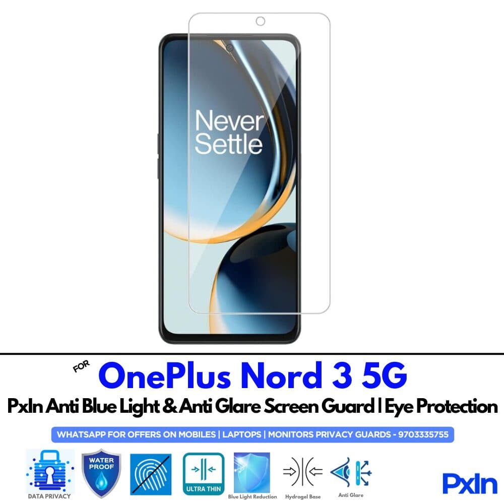 OnePlus Nord 3 5G Anti Blue light screen guard