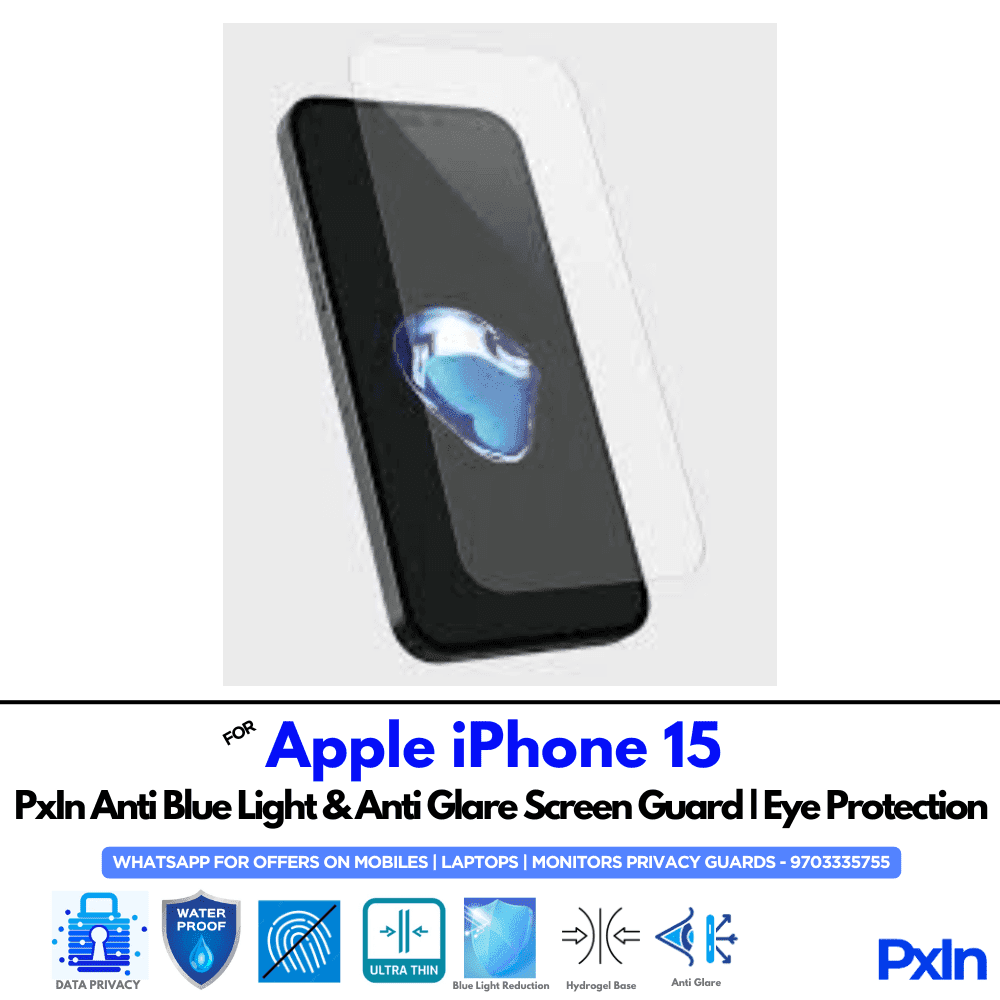 iPhone 15 Anti Blue light screen guard