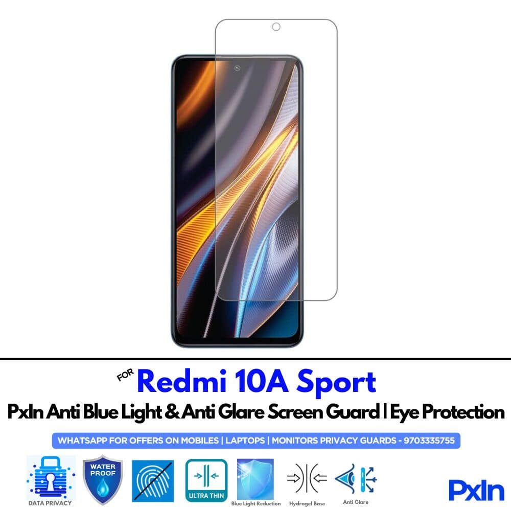 Redmi 10A Sport Anti Blue light screen guards