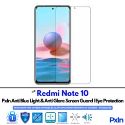 Redmi Note 10 Anti Blue light screen guards