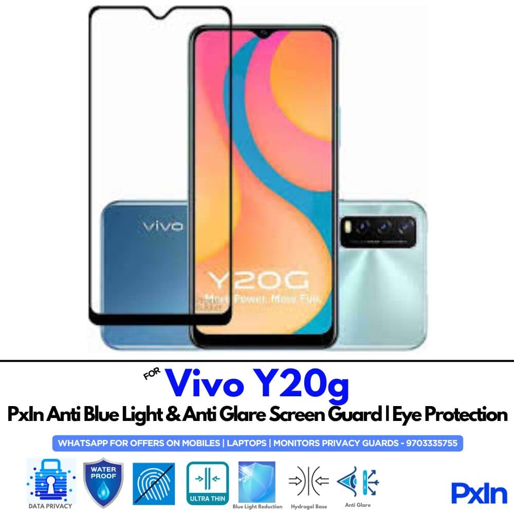 Vivo Y20g Anti Blue light screen guard