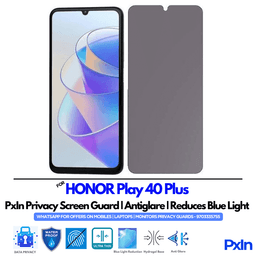 HONOR Play 40 Plus Privacy Screen Guard