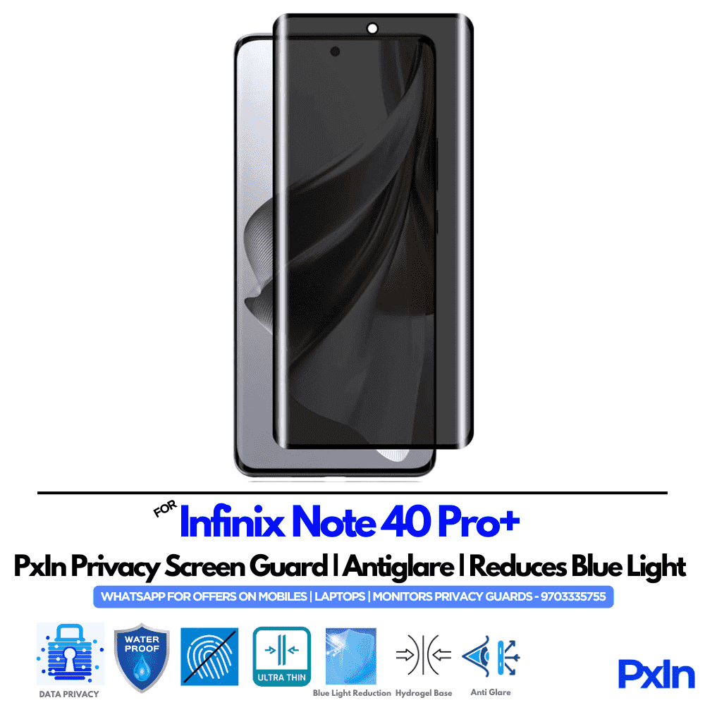 Infinix Note 40 Pro+ Privacy Screen Guard