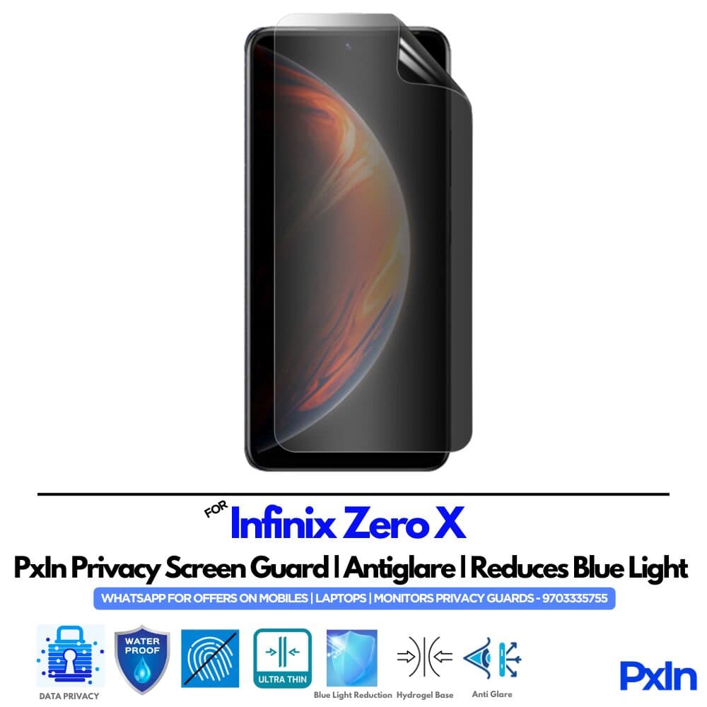 Infinix Zero X Privacy Screen Guard