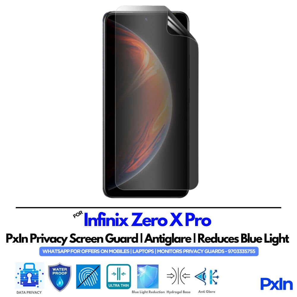 Infinix Zero X Pro Privacy Screen Guard