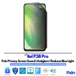 Itel P38 Pro Privacy Screen Guard