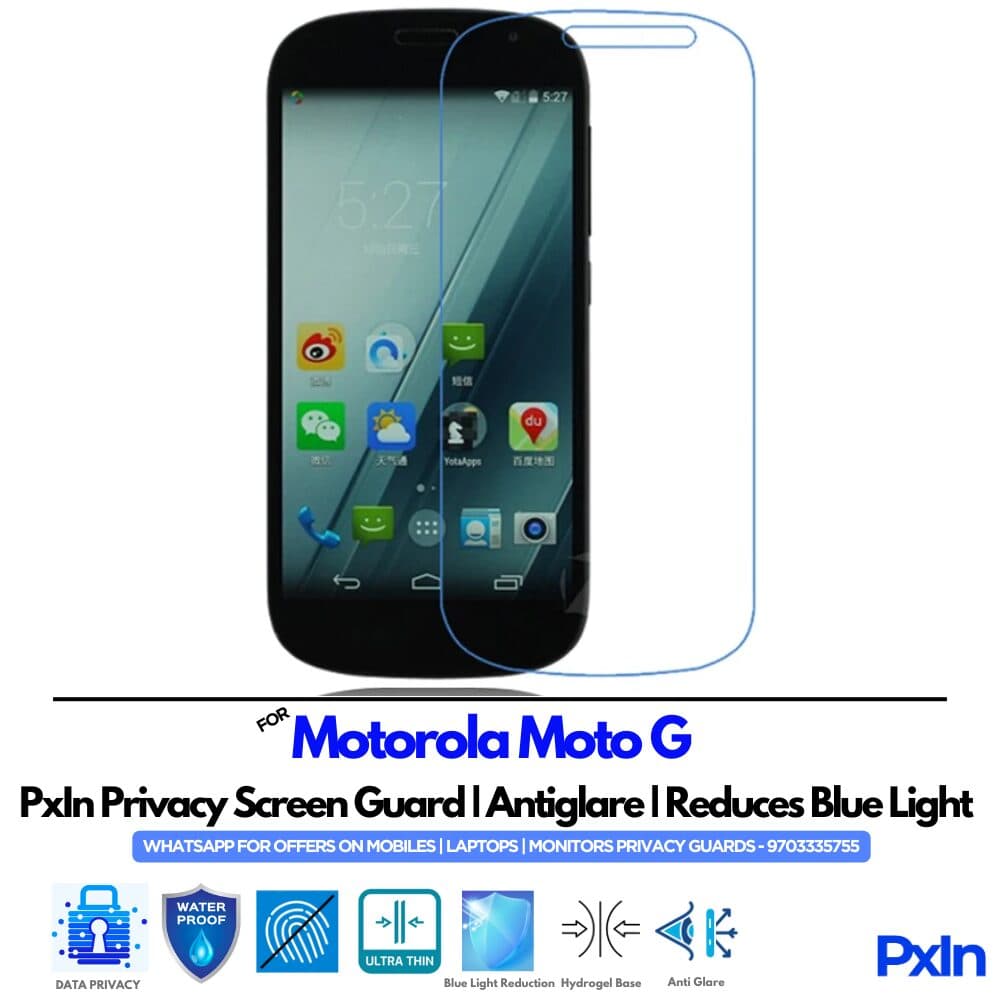 Motorola Moto G Privacy Screen Guard