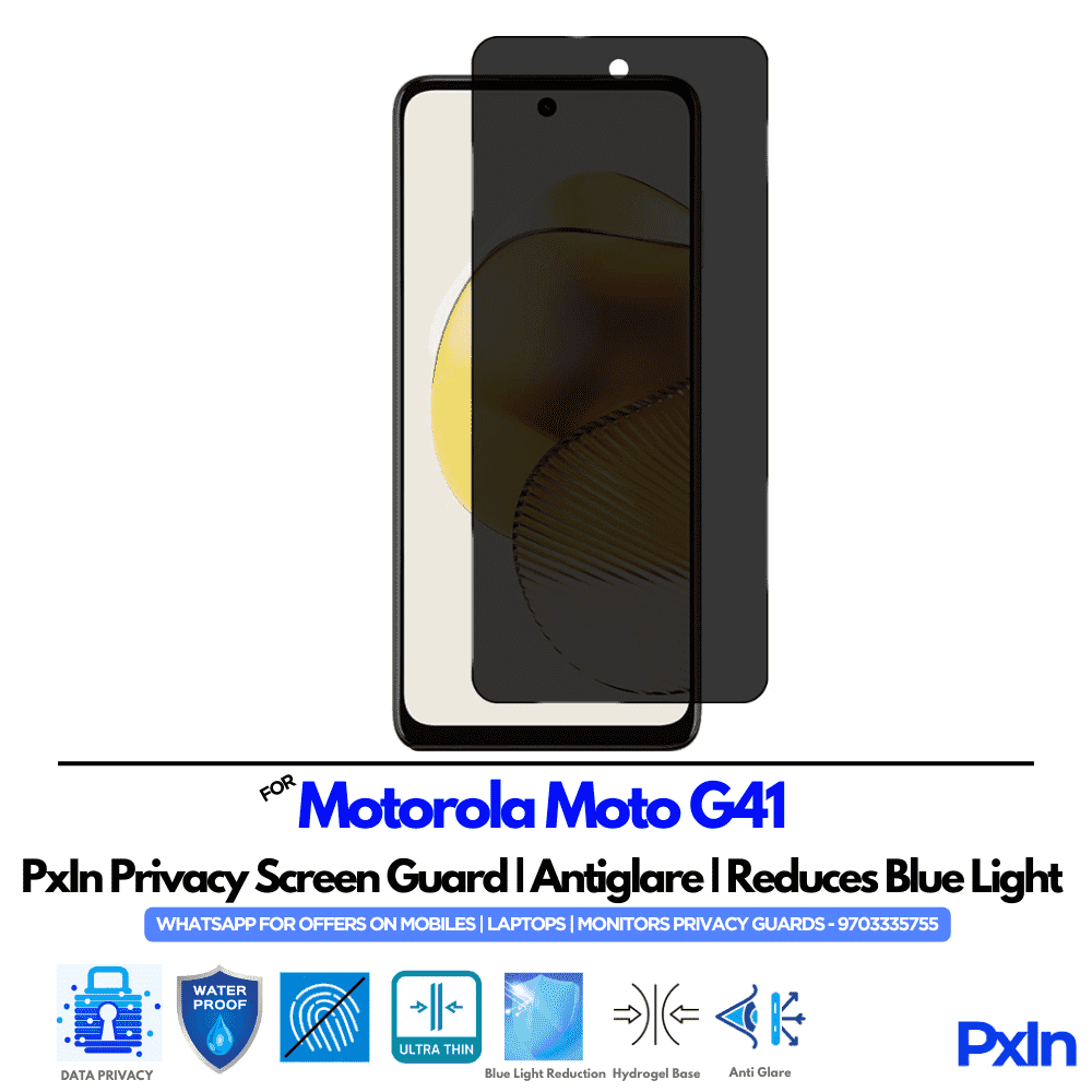 Motorola Moto G41 Privacy Screen Guard