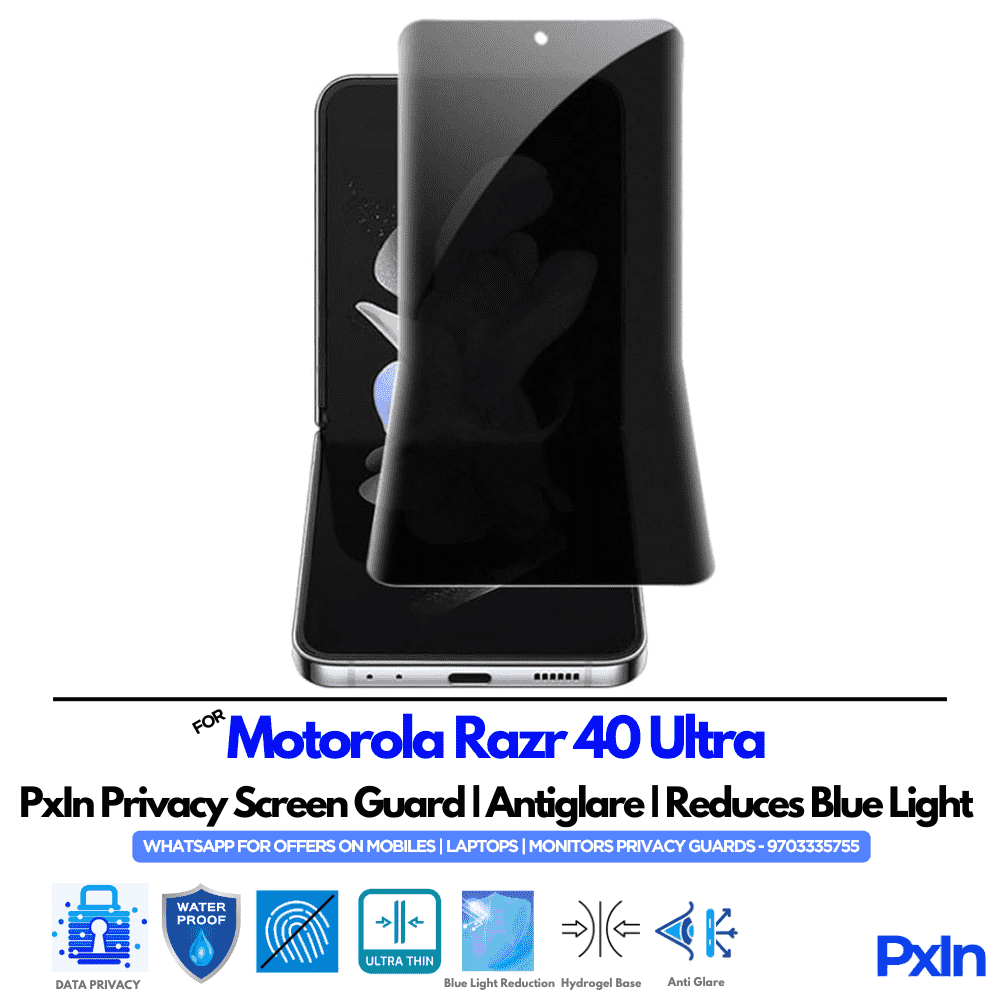 Motorola Razr 40 Ultra Privacy Screen Guard