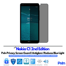 Nokia C1 2nd Edition Privacy Screen Guard
