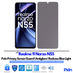 Realme 11 Narzo N55 Privacy Screen Guard