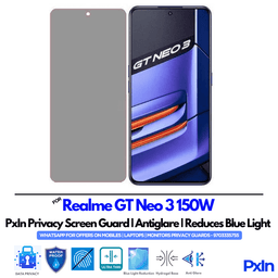 Realme GT Neo 3 150W Privacy Screen Guard