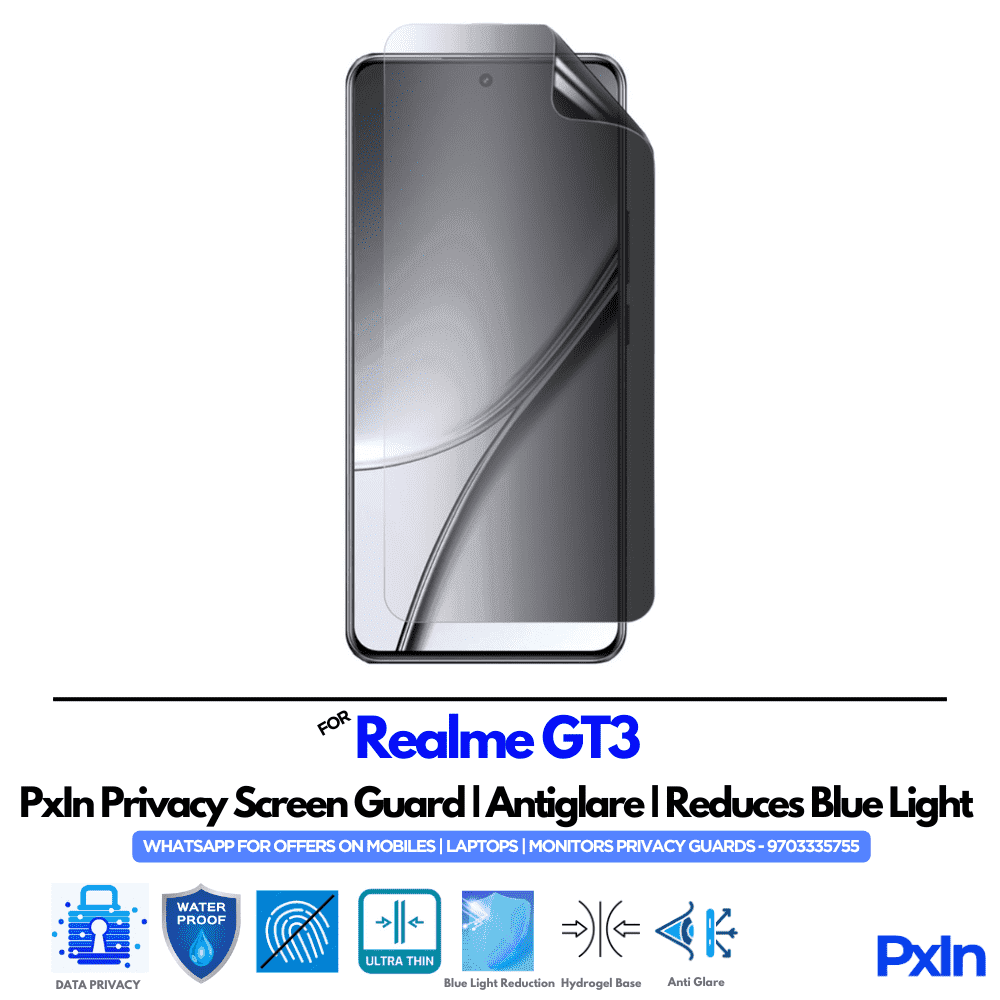 Realme GT3 Privacy Screen Guard