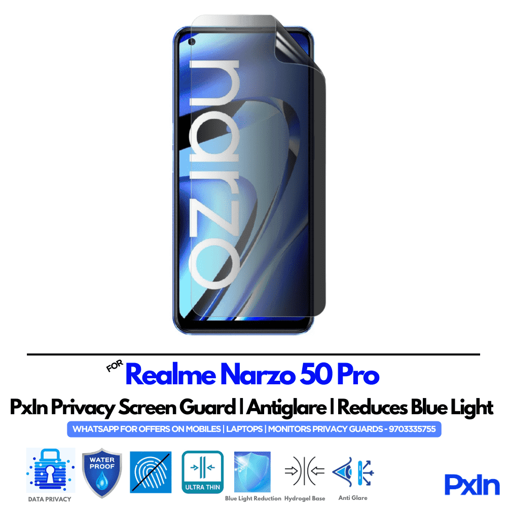 Realme Narzo 50 Pro Privacy Screen Guard
