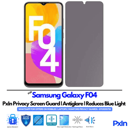 Samsung Galaxy F04 Privacy Screen Guard