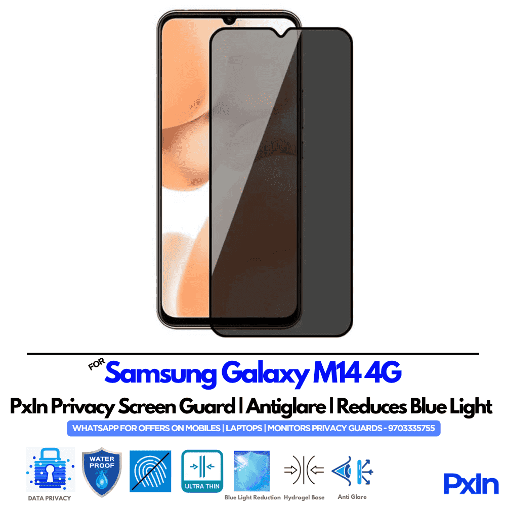 Samsung Galaxy M14 4G Privacy Screen Guard