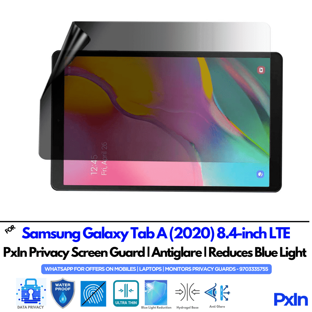 Samsung Galaxy Tab A (2020) 8.4-inch LTE Privacy Screen Guard
