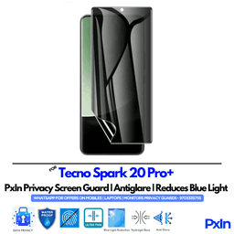 Tecno Spark 20 Pro+ Privacy Screen Guard