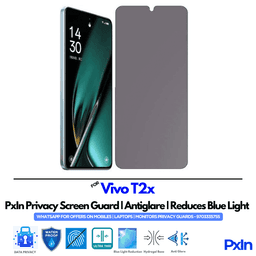 Vivo T2 x Privacy Screen Guard