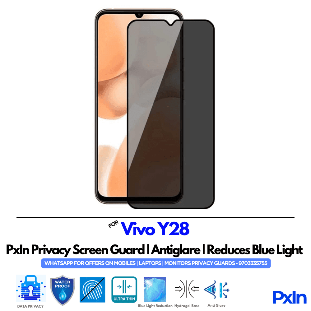 Vivo Y28 Privacy Screen Guard