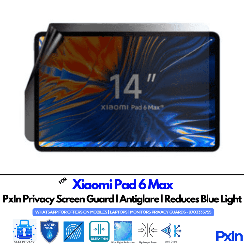 Xiaomi Pad 6 Max Privacy Screen Guard