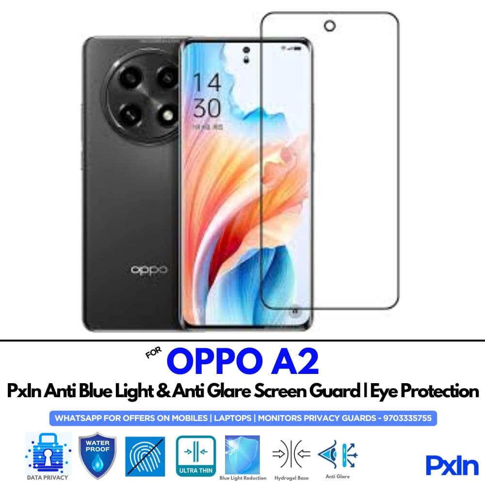 OPPO A2 Anti Blue light screen guard