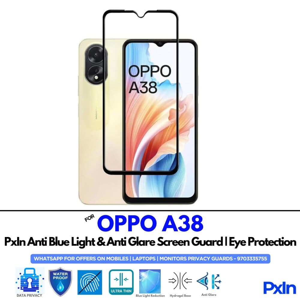 OPPO A38 Anti Blue light screen guard