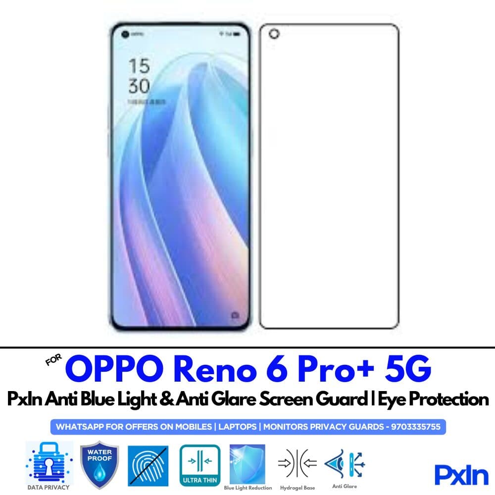 OPPO Reno 6 Pro+ 5G Anti Blue light screen guard