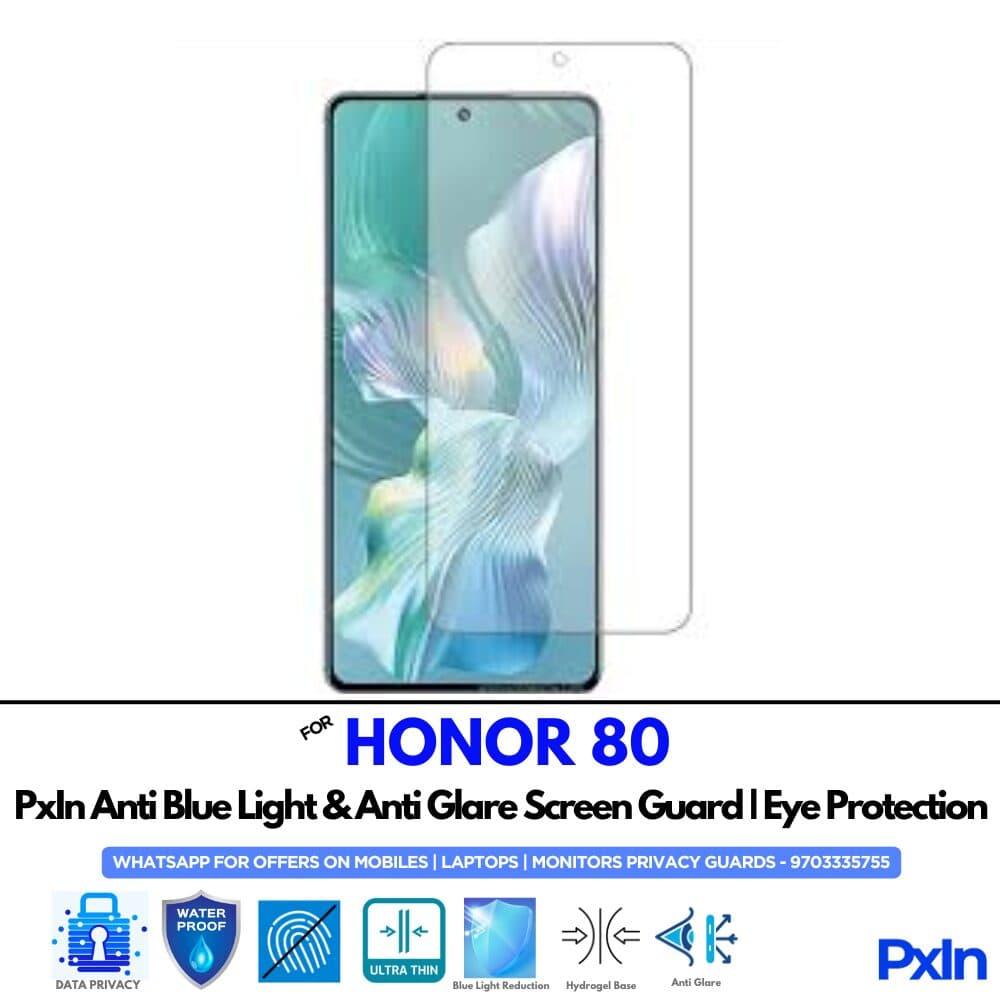 HONOR 80 Anti Blue light screen guard