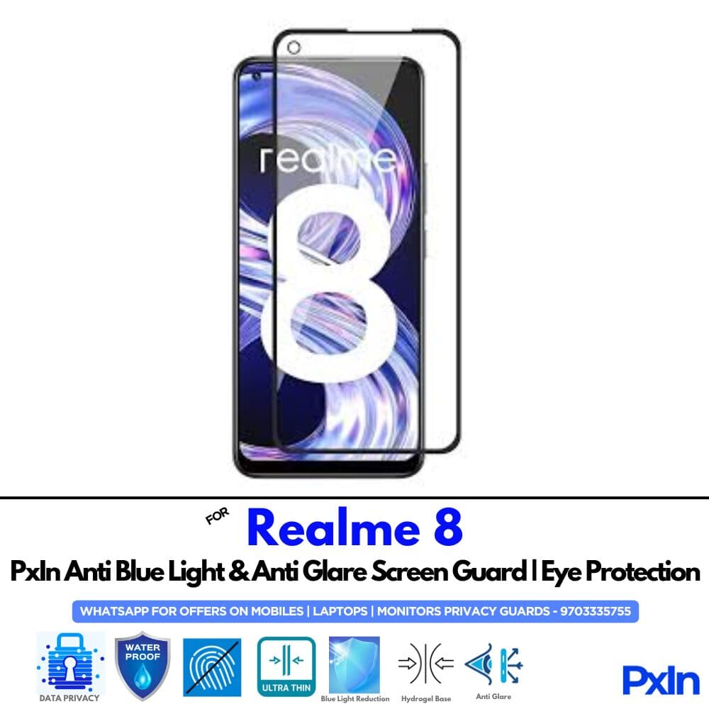Realme 8 Anti Blue light screen guard