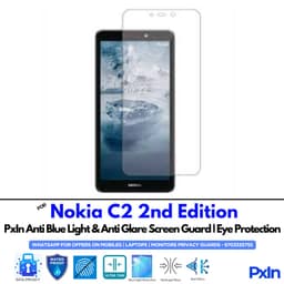 Nokia C2 2nd Edition Anti Blue light screen guard
