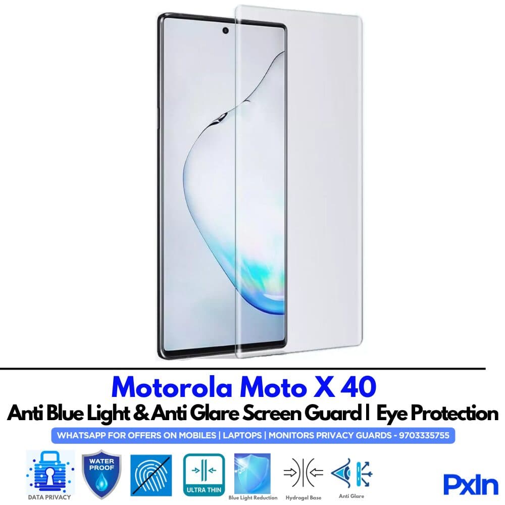 Motorola Moto X 40 Anti Blue light screen guard