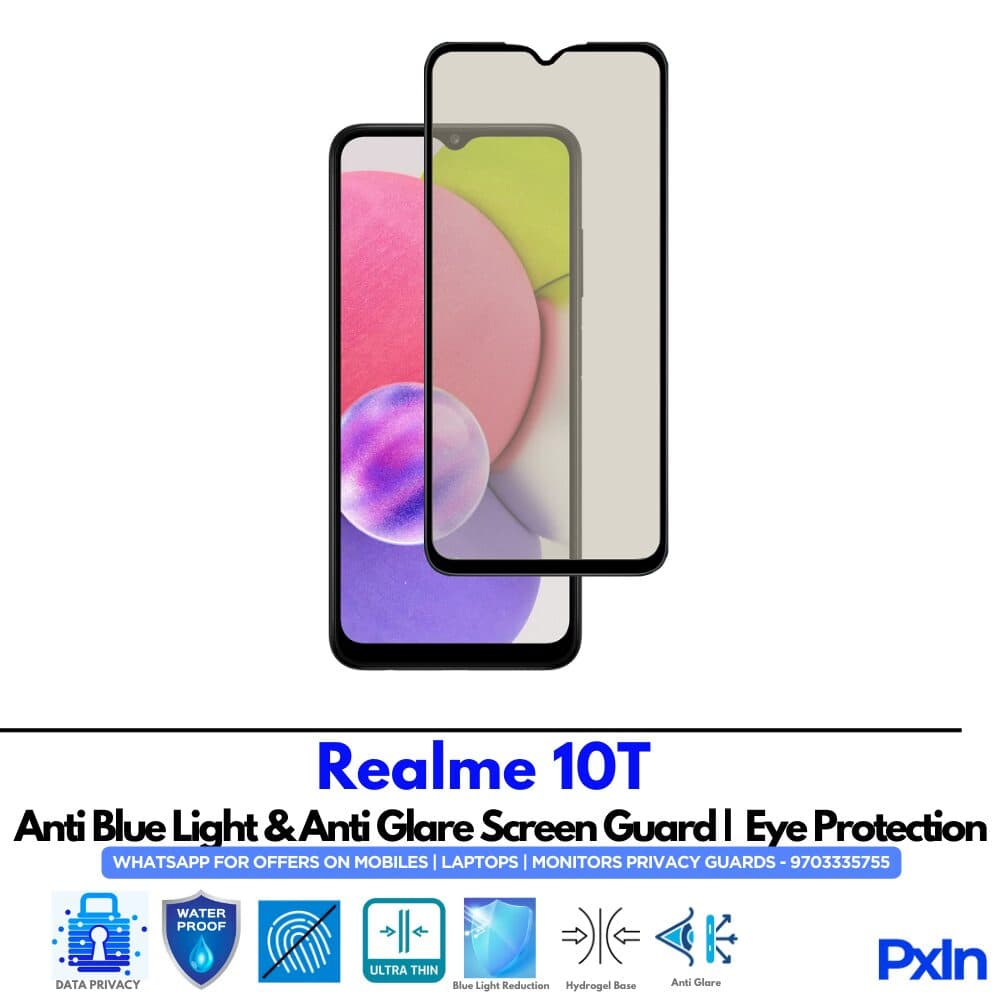 Realme 10T Anti Blue light screen guard