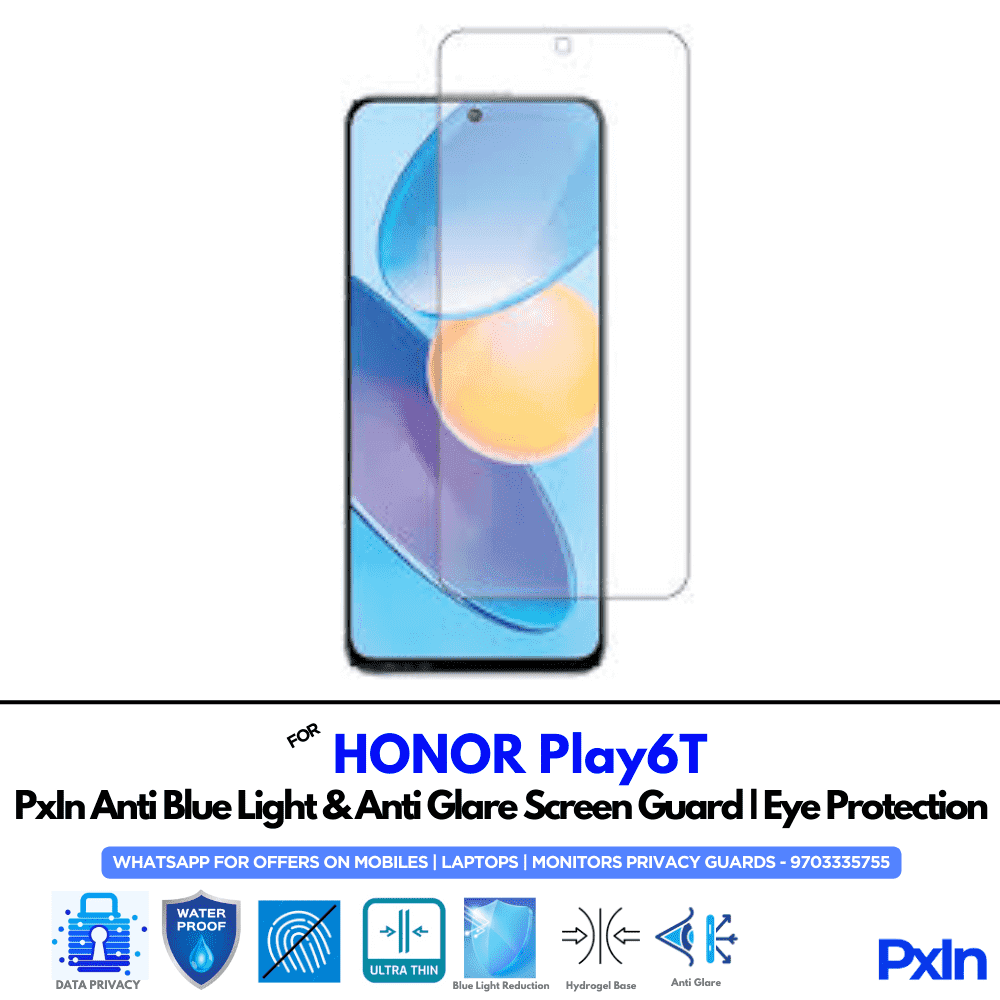 HONOR Play6T Mobile Anti Bluelight Screen Guard