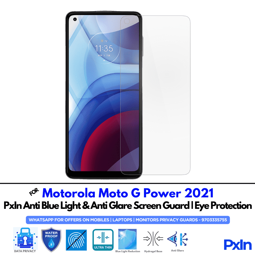 Motorola Moto G Power 2021 Mobile Anti Bluelight Screen Guard