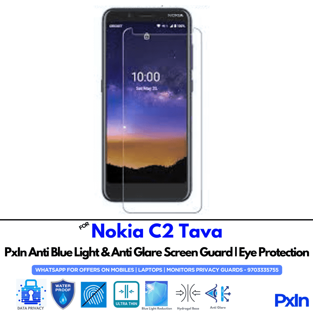 Nokia C2 Tava Mobile Anti Bluelight Screen Guard