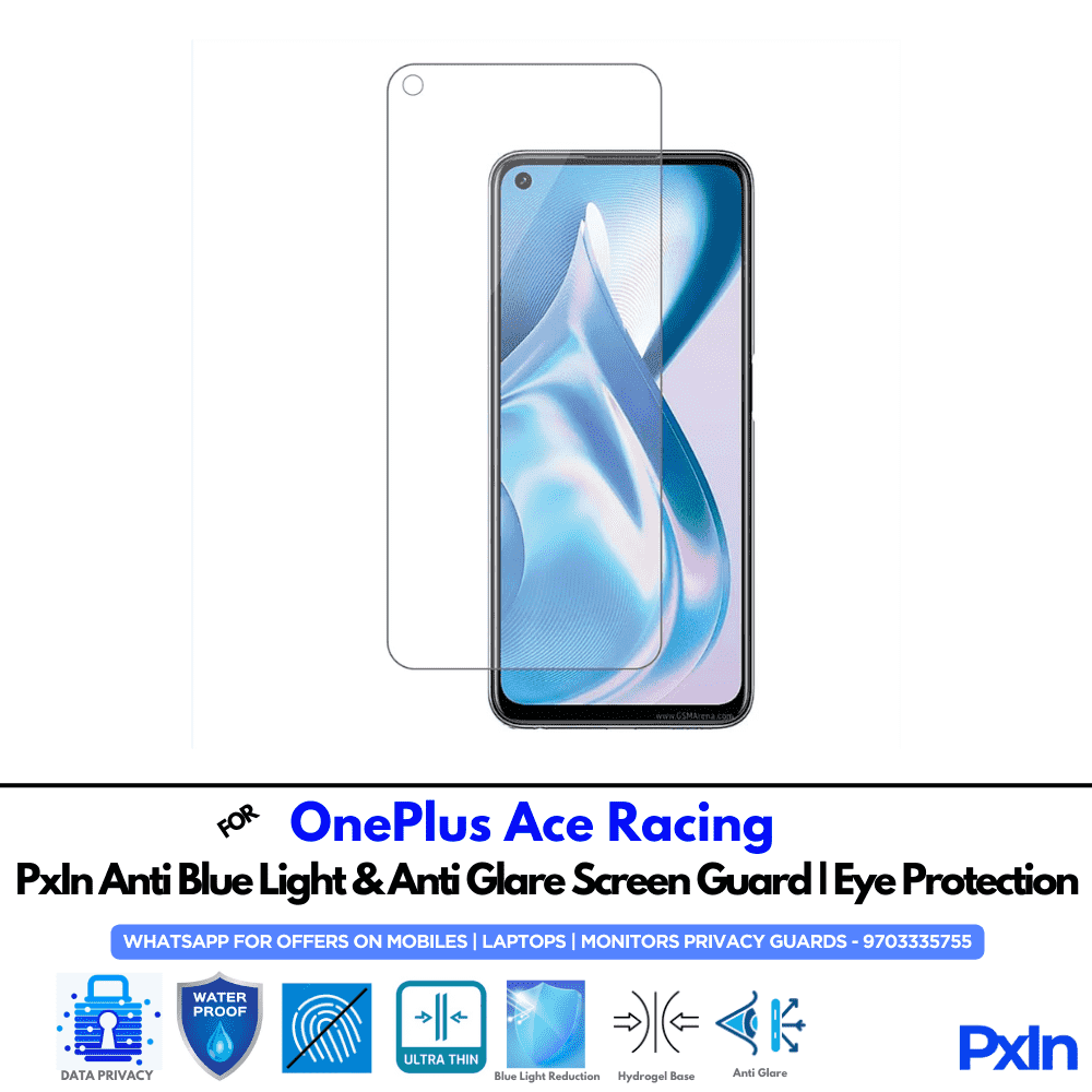 OnePlus Ace Racing Mobile Anti Bluelight Screen Guard