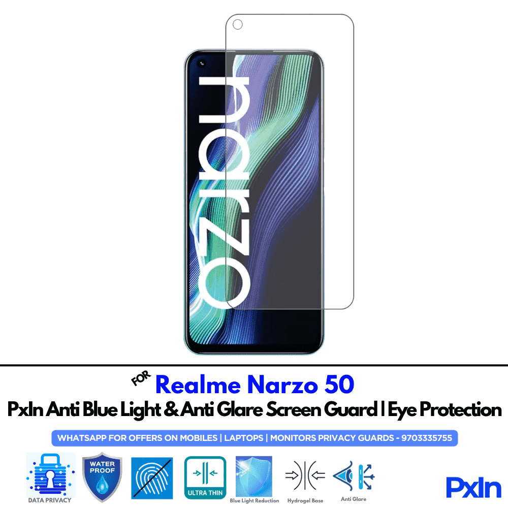 Realme Narzo 50 5G Mobile Anti Bluelight Screen Guard