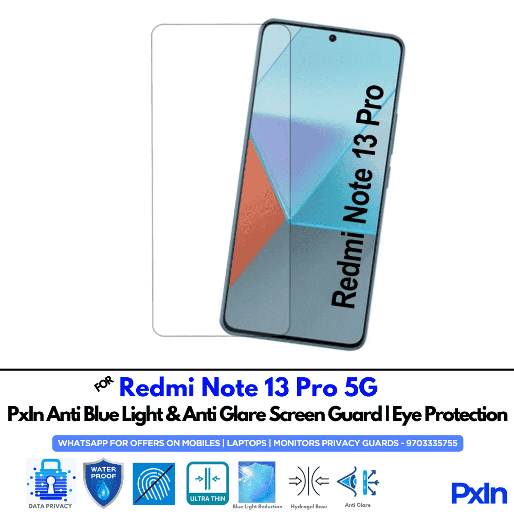 Redmi Note 13 Pro 5G Mobile Anti Bluelight Screen Guard