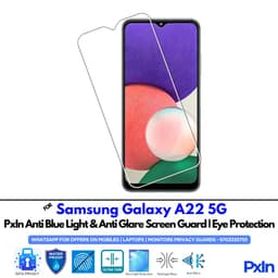 Samsung Galaxy A22 5G Mobile Anti Bluelight Screen Guard