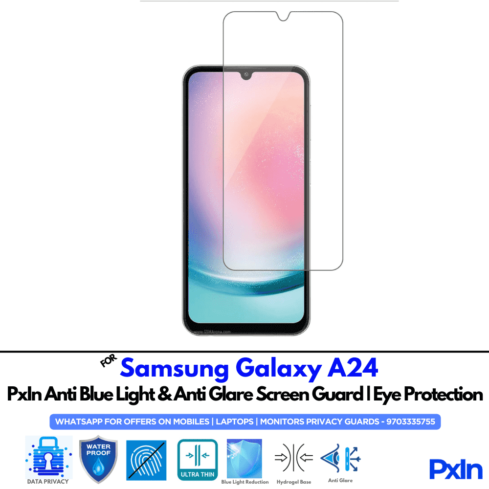 Samsung Galaxy A24 Mobile Anti Bluelight Screen Guard