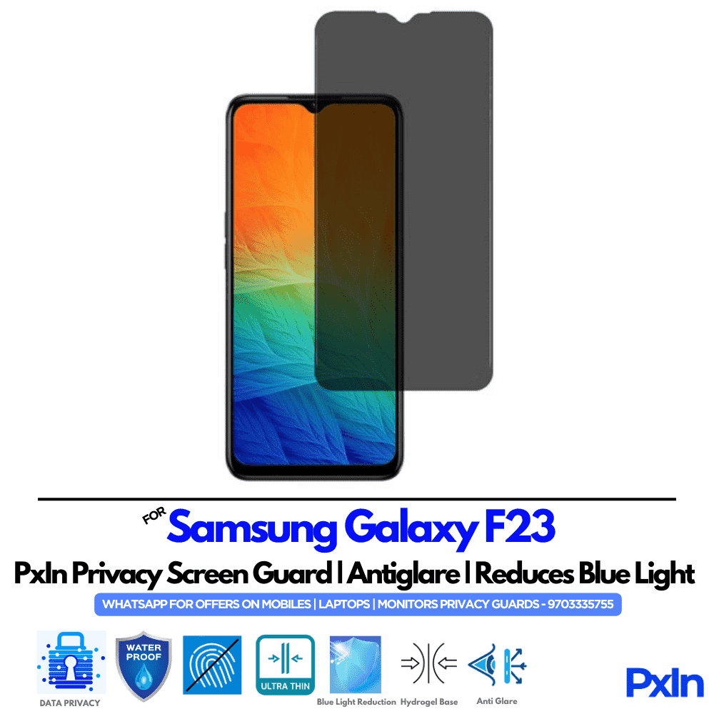 Samsung Galaxy F23 Mobile Privacy Screen Guard