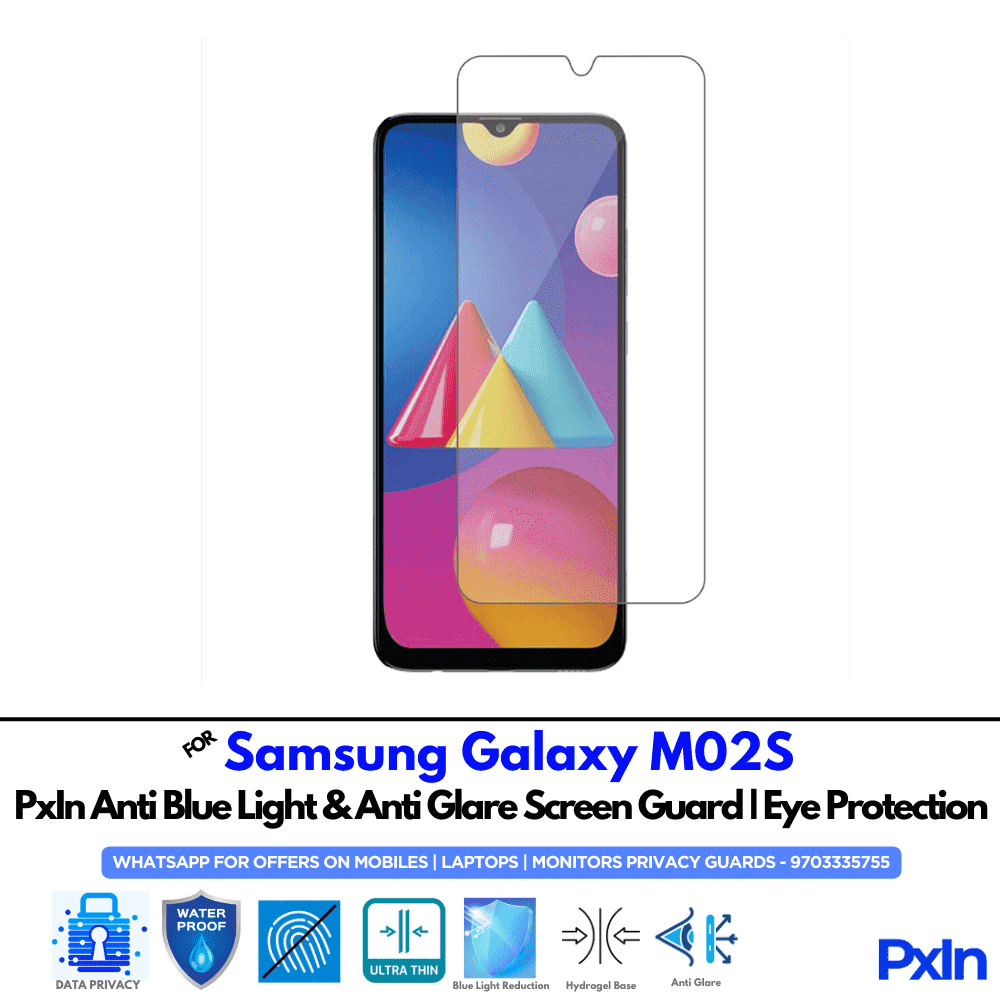 Samsung Galaxy M02S Mobile Anti Bluelight Screen Guard
