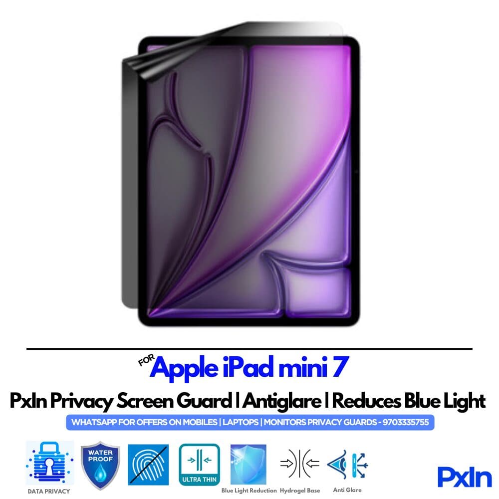 Apple iPad mini 7 Privacy Screen