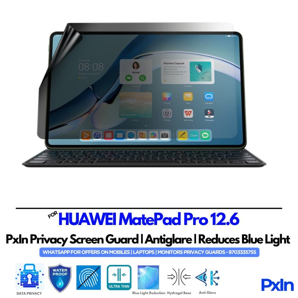 HUAWEI MatePad Pro 12.6 Tab Privacy Screen
