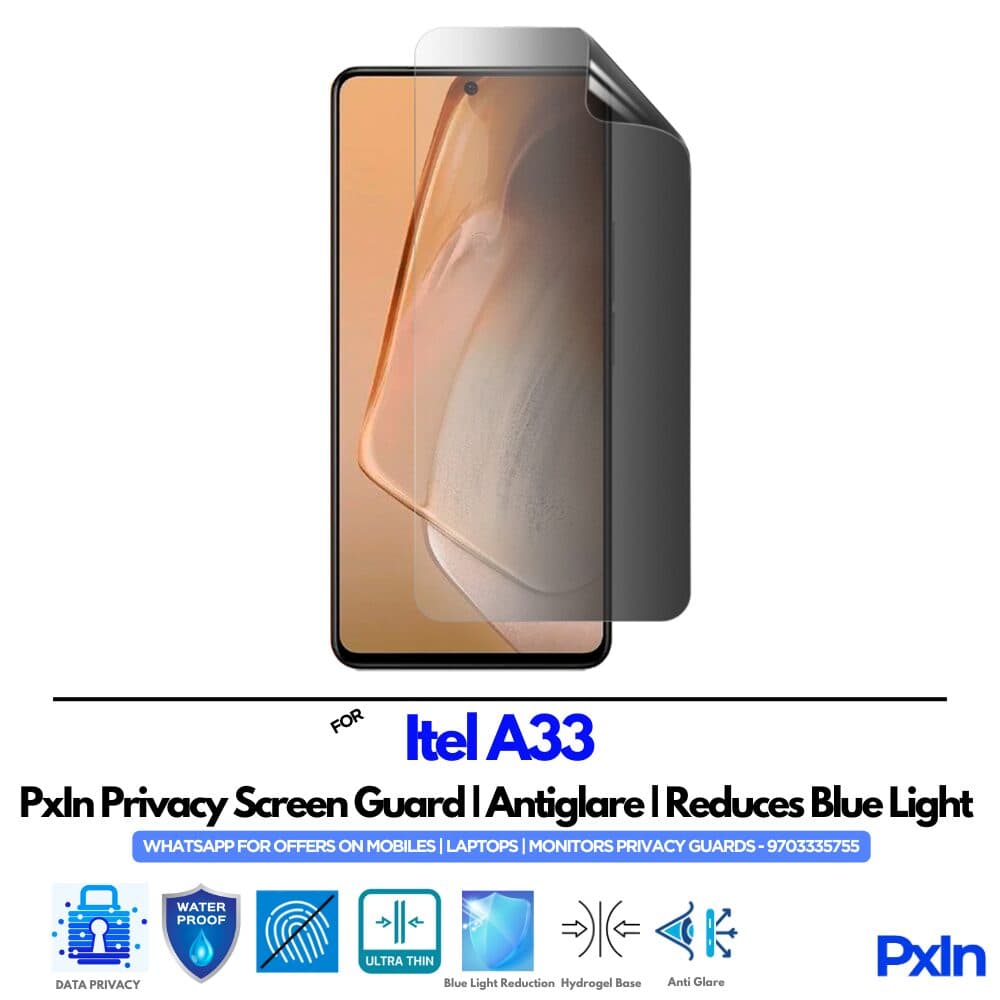 Itel A33 Mobile Privacy Screen