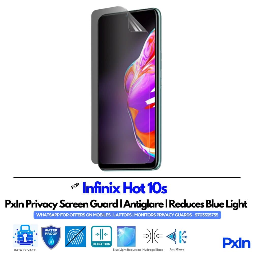 Infinix Hot 10s Mobile Privacy Screen