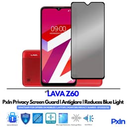 LAVA Z60 Mobile Privacy Screen